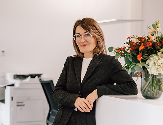 Mitarbeiterin Irma Großkopf