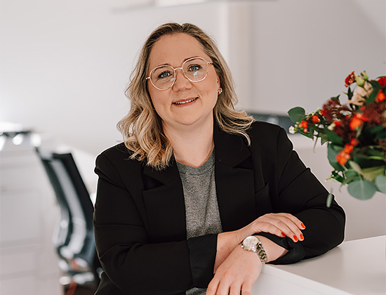 Mitarbeiterin Julia Wolf